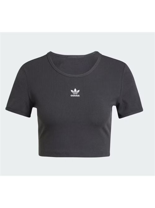 ess rib tee ADIDAS ORIGINAL | IY9664BLACK